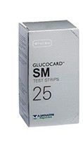 Glucocard Sm Test Strips 25pz
